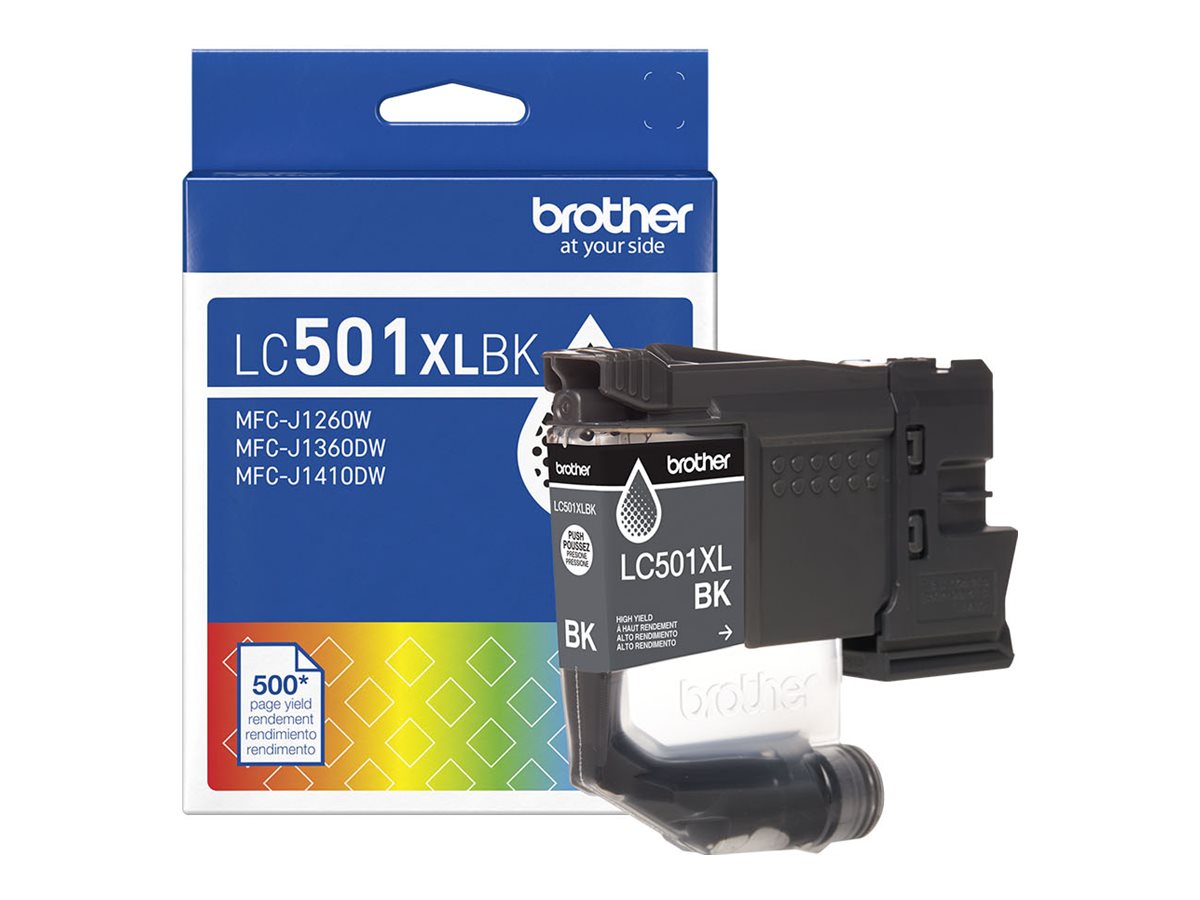 Brother LC501XLBK - High Yield