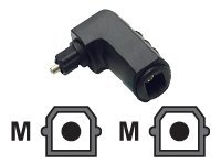 C2G Velocity Velocity Right Angle TOSLINK Port Saver Adapter