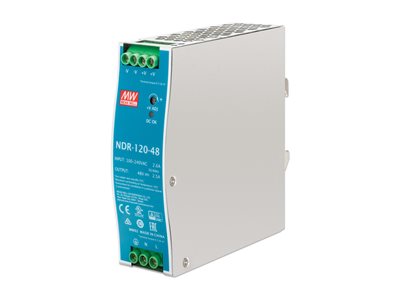 INDUSTRIAL DIN-RAIL PWR SUPPLY UNIT-120W