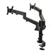 SIIG Dual Pole Multi-Angle Articulating Arm Monitor Desk Mount 14 to 30
