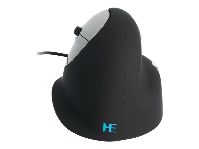 R-Go HE Mouse Souris ergonomique, Moyen (165-195mm), gaucher, filaire -  souris - USB (RGOHELE)