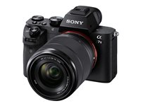 Sony a7 II ILCE-7M2K 24.3Megapixel Sort Digitalkamera