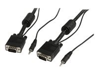 StarTech.com 25 ft Coax High Resolution Monitor VGA Cable with Audio