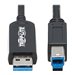 Tripp Lite USB 3.2 Gen 1 Plenum-Rated Fiber Active Optical Cable (AOC)