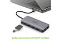 slide {0} of {1}, zoom in, 12-i-1 Type C-dongle | Sølv