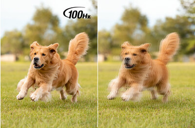 100 Hz flimmerfri