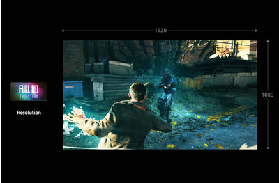 Imponerende FHD-opløsning med skarpe billeder