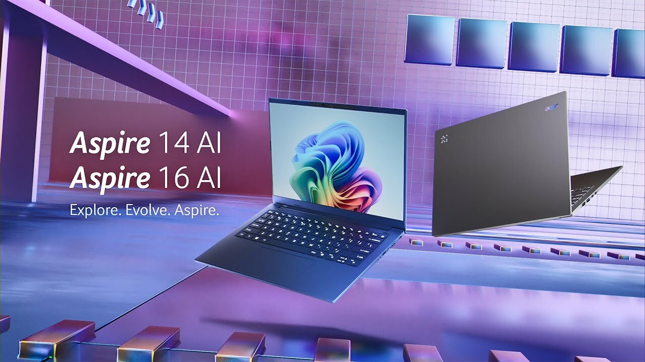 slide 1 of 2, show larger image, aspire 14 ai a14-11m-x1u5 notebook