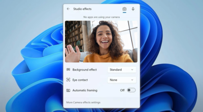 Windows Studio Effects