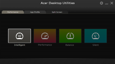 Acer Desktop Utilities
