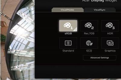 Réglages rapides et intuitifs