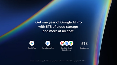 Get 12 months of Google AI Pro at no cost
