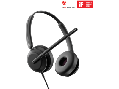 IMPACT 760TDuo USB-C-headset, indbygget styreenhed, MS Teams