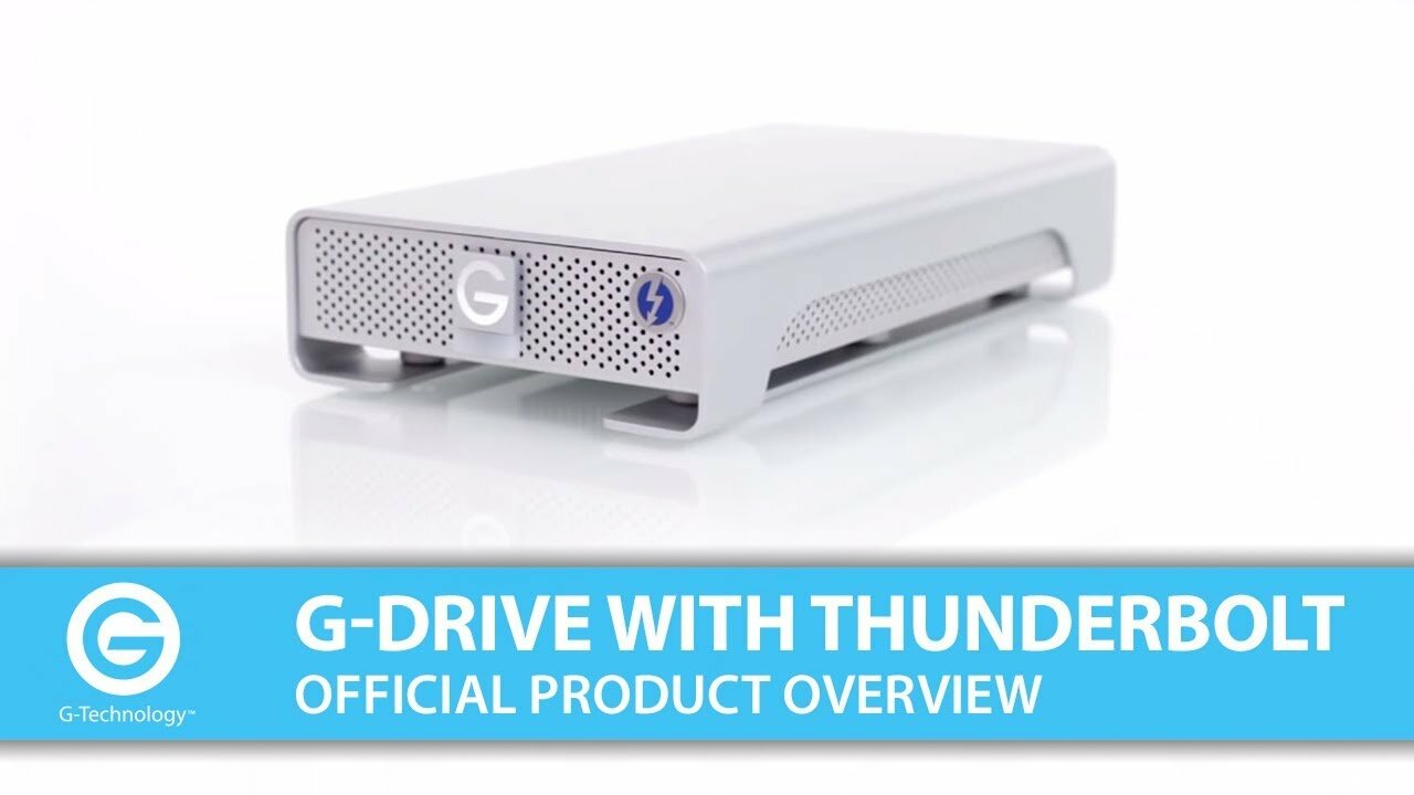 G-TECHNOLOGY G-DRIVE GDRETHU3EB60001BDB Disque dur externe de bureau - 6 To  - USB 3.0 - Thunderbolt 7200 tours-min - Argenté - Cdiscount Appareil Photo