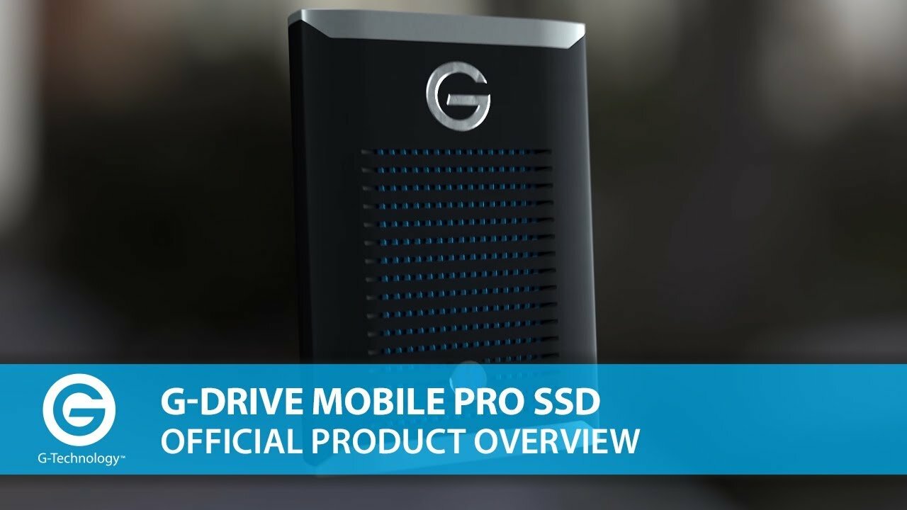 G-Technology 0G10310 500GB G-Drive Mobile Pro Thunderbolt 3