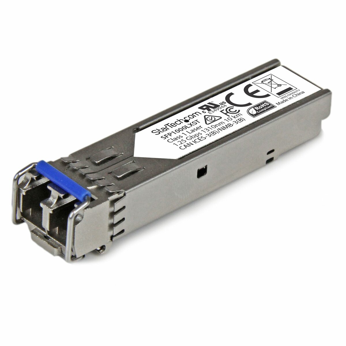 folie 1 von 4, vergrößern, 1000base-lx - gigabit transceiver - lc fiber - msa compliant - 10 km - gigabit sfp modul - single mode sfp (sfp1000lxst)