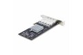 folie 2 von 5, vergrößern, 4-port gbe sfp netzwerkkarte, pcie 2.0 x2 (x4, x8, x16 kompatibel), intel i350-am4 4x 1gbe controller, 1000base kupfer/glasfaser, desktop/server quad-port gigabit ethernet nic - windows & linux