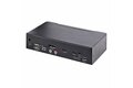 folie 2 von 5, vergrößern, 2-port usb c kvm switch, kvm umschalter mit 4k 60hz displayport uhd hdr video, thunderbolt 3/4 und usb c dp alt mode, audio, 4x usb, 2x usb-a 5 gbit/s hub, hot key switching (sv231dpuca)