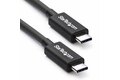folie 1 von 5, vergrößern, 50cm passives thunderbolt 3 kabel, 40gbps, 100w pd, 4k/5k video, thunderbolt kabel, kompatibel mit usb4/dp alt mode, thunderbolt 4, usb 3.2/typ-c (tblt34mm50cm)