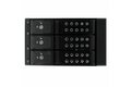 folie 3 von 5, vergrößern, 3-fach 3,5" trägerloser sata festplatten aluminium wechselrahmen backplane - 3 bay 3,5 zoll (8,9cm) mobiles hdd speicher rack (hsb3satsasba)
