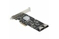 folie 7 von 9, vergrößern, sata pcie controller 8 port - 6 gbit/s pci express sata adapter - sata pcie schnittstellenkarte - pci-e x4 gen 2 zu sata iii - sata hdd/ssd (8p6g-pcie-sata-card)