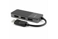 folie 1 von 8, vergrößern, 3-port multi-monitor displayport adapter, dp auf 3x displayport 1.4 splitter, dreifach 4k computer mst hub, usb betrieben, nur windows (mst14dp123dp)