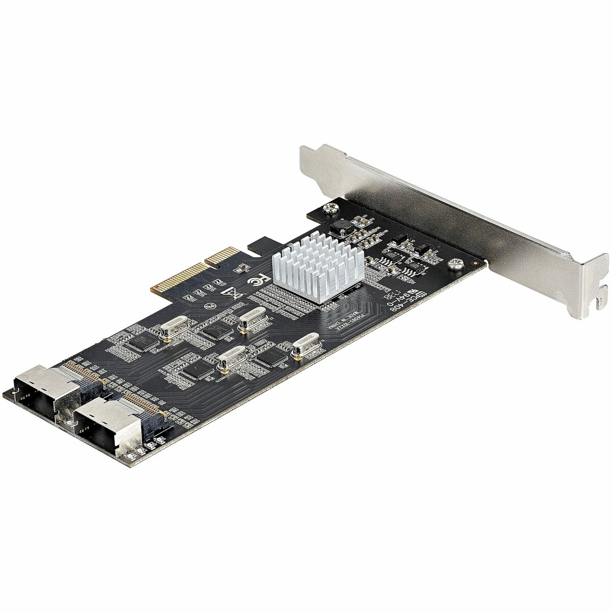 folie 6 von 9, vergrößern, sata pcie controller 8 port - 6 gbit/s pci express sata adapter - sata pcie schnittstellenkarte - pci-e x4 gen 2 zu sata iii - sata hdd/ssd (8p6g-pcie-sata-card)