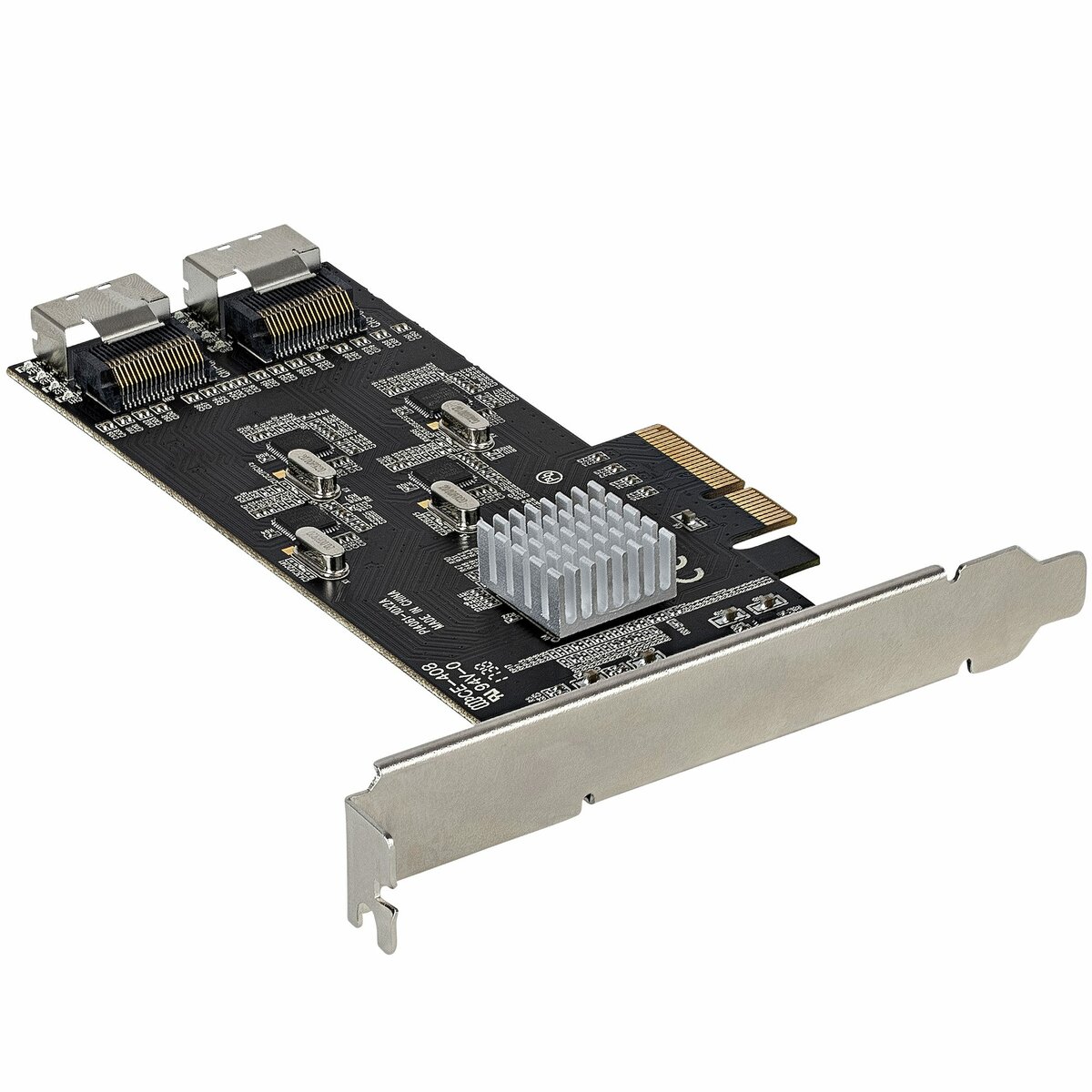 folie 3 von 9, vergrößern, sata pcie controller 8 port - 6 gbit/s pci express sata adapter - sata pcie schnittstellenkarte - pci-e x4 gen 2 zu sata iii - sata hdd/ssd (8p6g-pcie-sata-card)