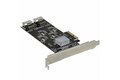 folie 3 von 9, vergrößern, sata pcie controller 8 port - 6 gbit/s pci express sata adapter - sata pcie schnittstellenkarte - pci-e x4 gen 2 zu sata iii - sata hdd/ssd (8p6g-pcie-sata-card)