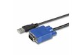 folie 3 von 7, vergrößern, usb crash cart adapter - portables kvm adapter - laptop kvm konsole für headless geräte/server/atm/pos/embeded - laptop kvm konsole konverter - kvm console adapter (notecons02)