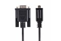 folie 2 von 5, vergrößern, 3 m nullmodemkabel rs232, crossover kabel, sub db9 serielles com port kabel, serielle schnittstelle kabelverlängerung, dte geräte kompatibel, schwarz, f/m (9fmnm-3m-rs232-cable)