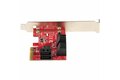 folie 5 von 10, vergrößern, pcie sata controller karte - 6 port sata 3 erweiterungskarte/kontroller - 6gbit/s - voll- und low-profile blende - pci express festplatten kontroller/adapter (6p6g-pcie-sata-card)