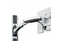 folie 5 von 8, vergrößern, workstation wandhalterung, vesa-halterung für 32" monitor (10kg), schwenkbare monitorhalterung mit tastaturarm (2pastsc-wall-mount)