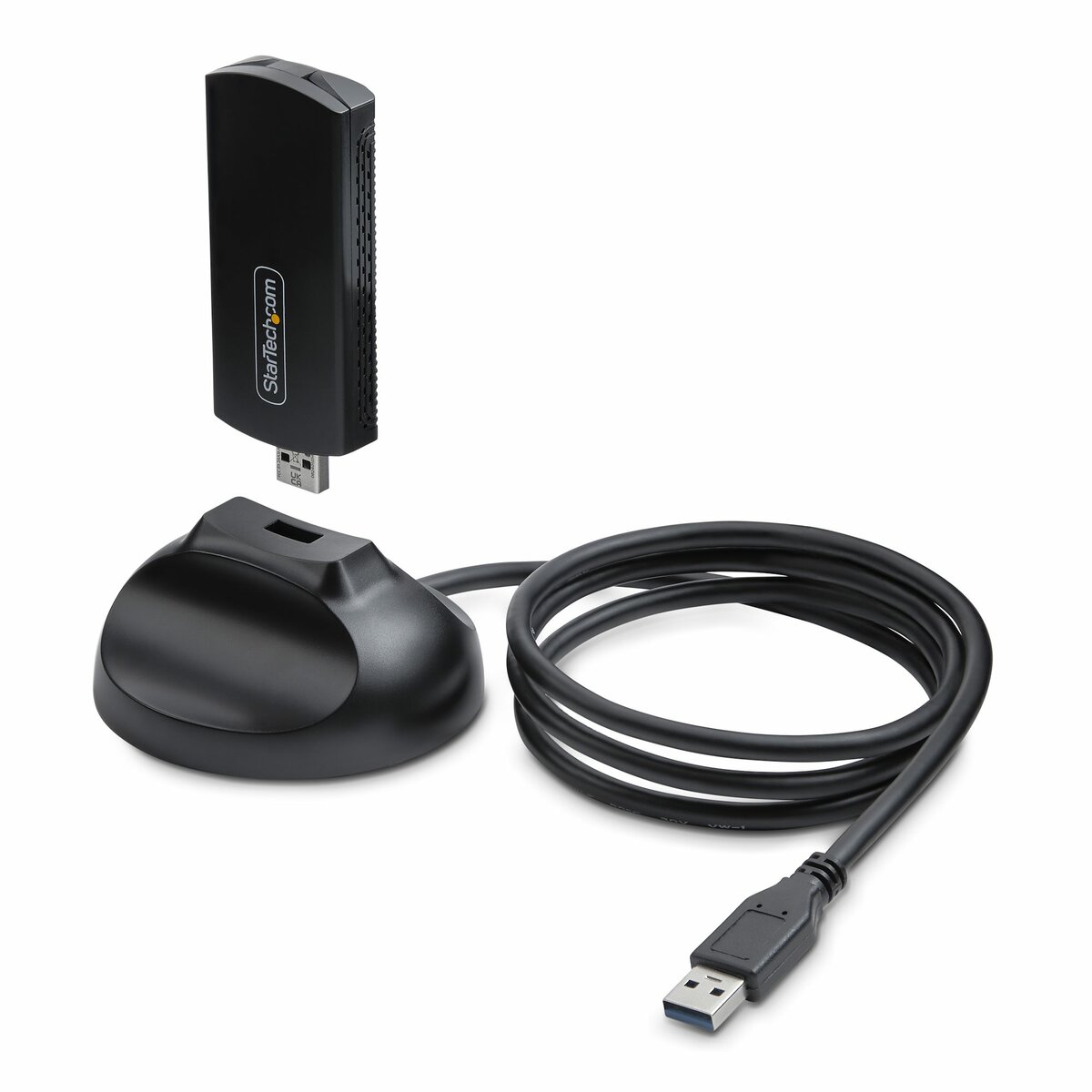 folie 1 von 8, vergrößern, wifi 6e usb 3.0 adapter, 5400mbps wi-fi 6e, win, tri-band