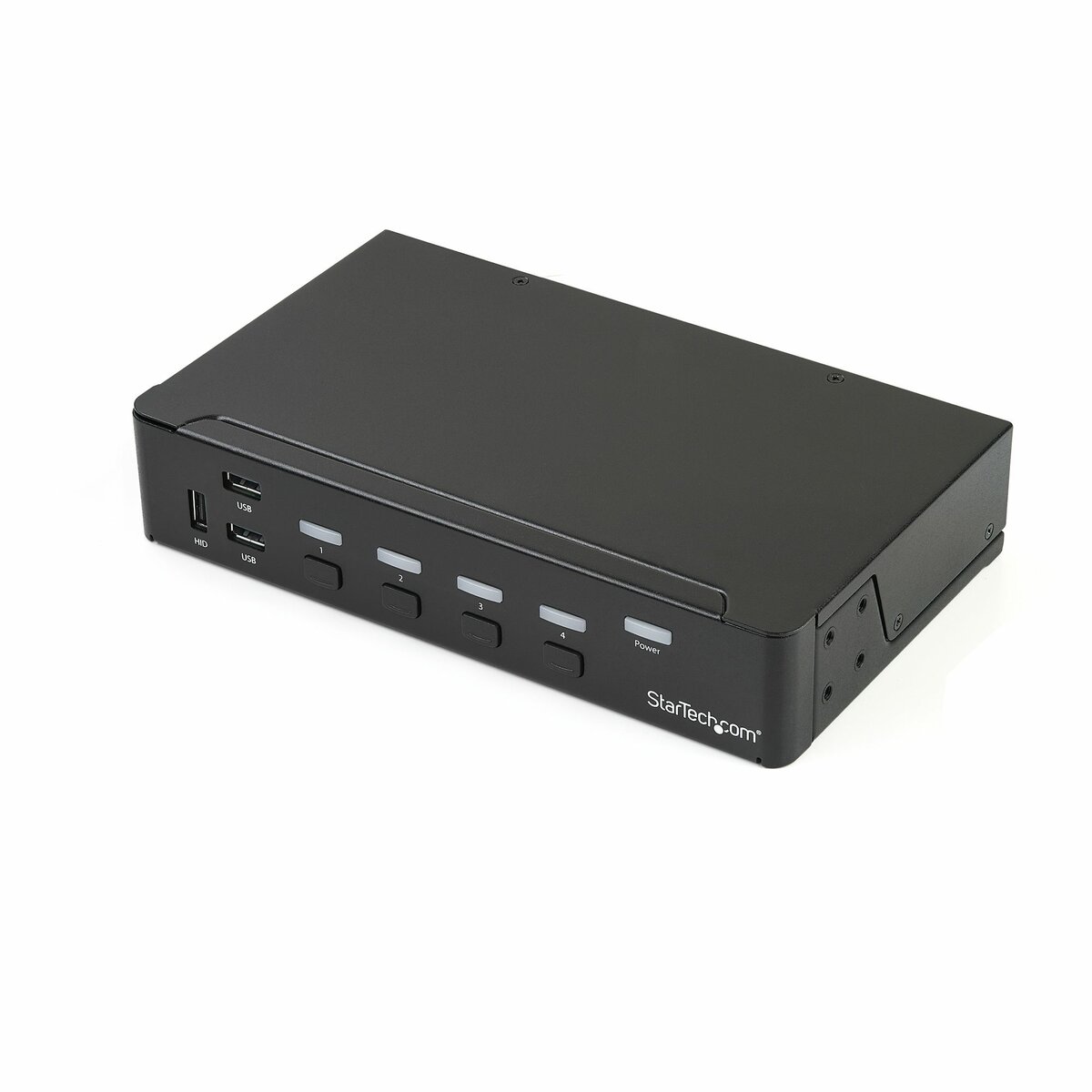 folie 1 von 5, vergrößern, 4 port displayport kvm switch - dp kvm umschalter mit usb 3.0 hub - 4k 30hz (sv431dpu3a2)