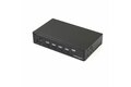 folie 1 von 5, vergrößern, 4 port displayport kvm switch - dp kvm umschalter mit usb 3.0 hub - 4k 30hz (sv431dpu3a2)
