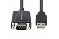 folie 3 von 5, vergrößern, 1m usb auf rs232 adapter mit com speicherung, db9 stecker rs232 auf usb konverter, usb zu seriell adapter für plc/drucker/scanner, prolific chipset - windows/mac (1p3fpc-usb-serial)