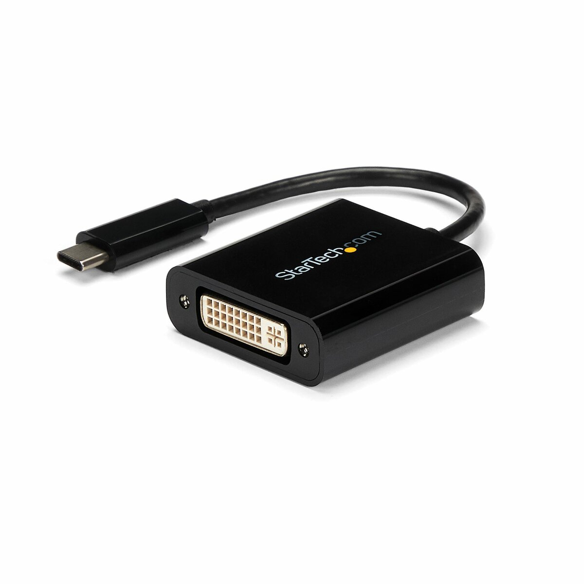 folie 1 von 6, vergrößern, usb-c auf dvi adapter - usb type-c dvi konverter für macbook, chromebook pixel oder andere usb-c geräte mit dp über usb c (cdp2dvi)
