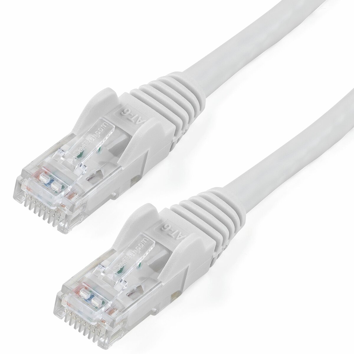 GRAY 14 FT UTP Cat.6 Ethernet Patch Cable US-A-81972-5 Pcs / Pack SKU UL CMR 23AWG Made in USA Super E cable