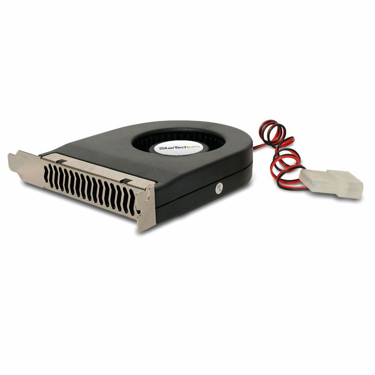folie 1 von 1, vergrößern, interner slotblech gehäuselüfter mit 4-pin lp4-molex - slotlüfter / entlüfter (fancase)