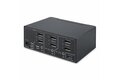 folie 2 von 6, vergrößern, 2-port dual-monitor displayport kvm switch, dp 1.4, 8k 60hz