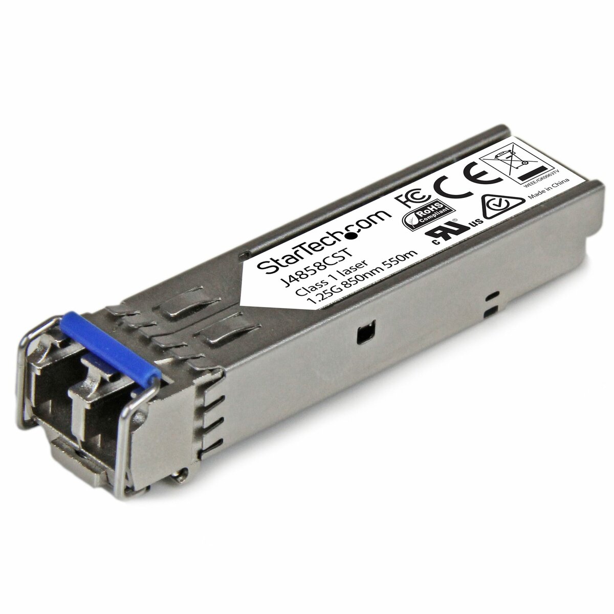 folie 1 von 4, vergrößern, gigabit lwl sfp transceiver modul - hp j4858c kompatibel - mm lc mit ddm - 550m - 1000base-sx (j4858cst)