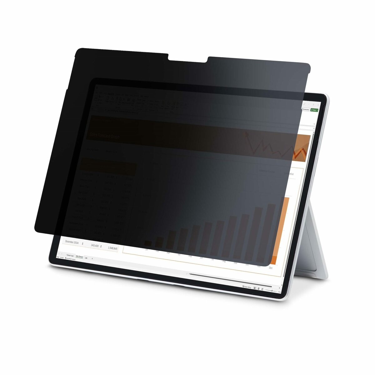folie 1 von 6, vergrößern, 4-wege laptop sichtschutz für 12,3" surface pro 4/5/6/7/7+