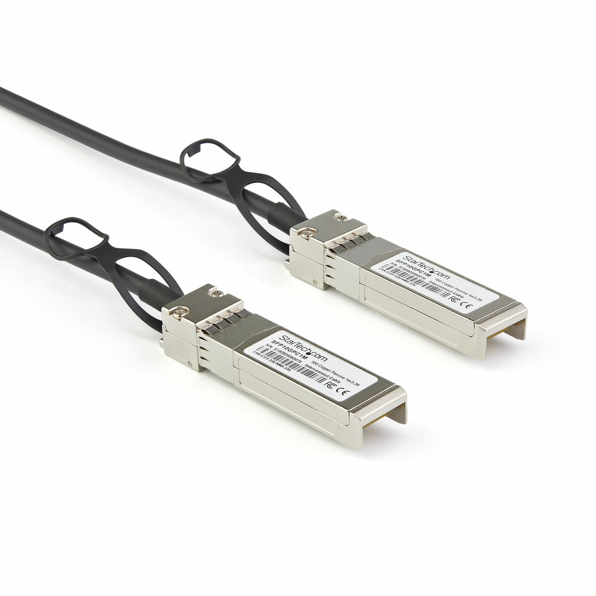 folie 1 von 3, vergrößern, sfp+ kabel (2 m, 10 gbe, dell emc dac-sfp-10g-2m kompatibles sfp+ kabel, passives kupfer dac kabel, mini-gbic) (dacsfp10g2m)