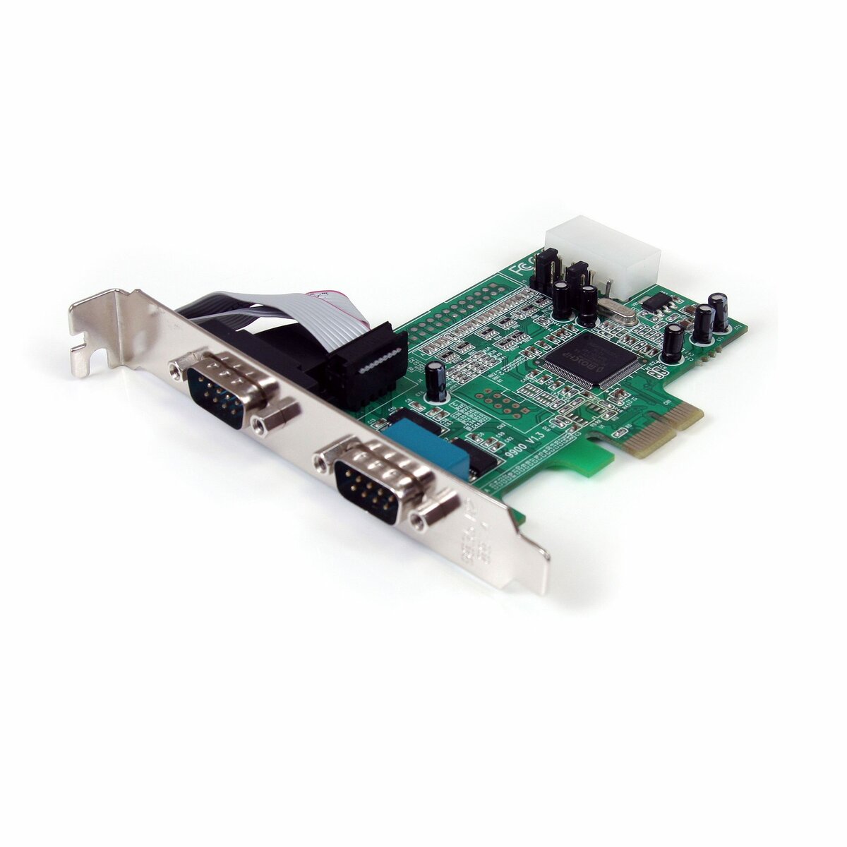 PCI to 2 Ports COM 9 Pin Serial Series RS232 Expansion Card Adapter Win 7 VISTA 