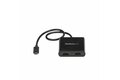 folie 2 von 5, vergrößern, usb-c auf dual hdmi adapter, usb typ-c multi-monitor mst hub, dual 4k 30hz/1080p 60hz hdmi laptop display extender / splitter, extra langes integ. kabel, nur windows (mstcdp122hd)