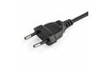 folie 3 von 4, vergrößern, 2 m laptop stromkabel, eurostecker auf c7 stecker, 2.5a 250v, 18awg, notebook/laptop netzkabel, kaltgerätekabel, laptop ladekabel / ladegerät kabel (752e-2m-power-lead)