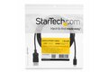 folie 5 von 5, vergrößern, 1,8m usb-c auf displayport 1.2 kabel 4k 60hz - usb-c auf dp adapterkabel/videoadapter - hbr2 - usb-c dp alt mode dp monitor videokabel - thunderbolt 3 kompatibel - schwarz (cdp2dpmm6b)