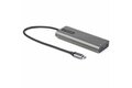 folie 2 von 10, vergrößern, usb-c multiport adapter - usb-c auf hdmi oder mini displayport 4k 60hz, 100w power delivery pass-through, 4-port 10 gbit/s usb hub - usb typ-c mini dock - 30cm kabel (dkt31cmdphpd)