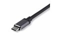 folie 4 von 10, vergrößern, usb-c multiport adapter - usb-c auf hdmi oder mini displayport 4k 60hz, 100w power delivery pass-through, 4-port 10 gbit/s usb hub - usb typ-c mini dock - 30cm kabel (dkt31cmdphpd)